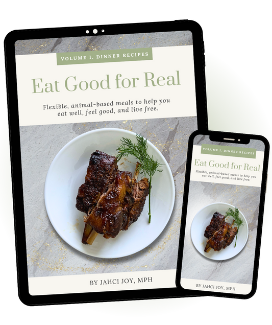 Eat Good for Real: Volume I. Dinner E-Cookbook